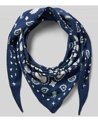 Codello - Schal aus reiner Viskose mit Allover-Paisley-Print - Lyst