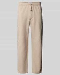 JAKE*S STUDIO MEN - Straight Leg Stoffen Broek Met Structuurmotief - Lyst
