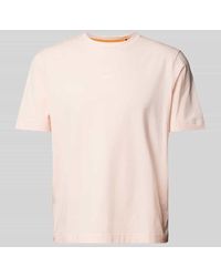 BOSS - T-Shirt Mit Label-Print Modell 'Tchup' - Lyst