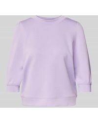 Mbym - Sweatshirt aus Viskose-Mix mit 3/4-Arm Modell 'Kadi' - Lyst