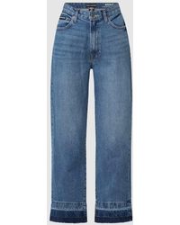 DKNY - Straight Fit High Rise Jeans aus Baumwolle Modell 'Kent' - Lyst