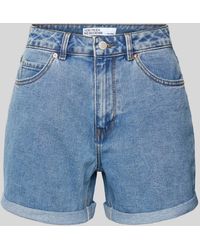 Vero Moda - Loose Fit Korte Jeans - Lyst