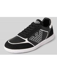 EA7 - Sneaker mit Label-Prints Modell 'NEW HERITAGE EAGL' - Lyst