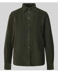 GANT - Cordbluse mit Knopfleiste - Lyst