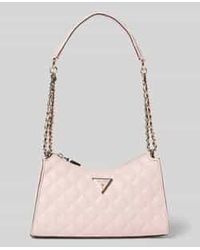 Guess - Schoudertas Met Doorgestikte Naden - Lyst
