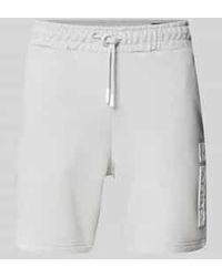Alpha Industries - Regular Fit Sweatshorts Met Labelprint - Lyst