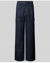 Carhartt - Wide Leg Jeans mit Ziernähten Modell 'NASH' - Lyst