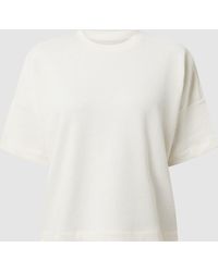 Mode Shirts Gebreide shirts Marc O’Polo Marc O\u2019Polo Gebreid shirt blauw-wit volledige print casual uitstraling 