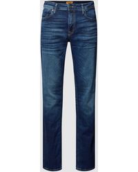 Jack & Jones - Regular Fit Jeans mit Knopfverschluss Modell 'CLARK' - Lyst