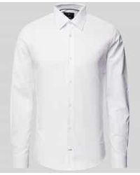 Joop! - Slim Fit Zakelijk Overhemd Met Kentkraag, Model 'Pierce' - Lyst