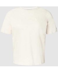 Tommy Hilfiger - PLUS SIZE T-Shirt mit Label-Stitching - Lyst