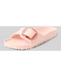 Birkenstock - Slides mit Logo-Prägung Modell 'Eva' - Lyst