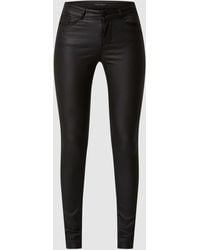 Vero Moda - Slim Fit Jeans Met Coating - Lyst