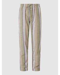Hanro Pyjama-Hose aus Baumwolle - Grün