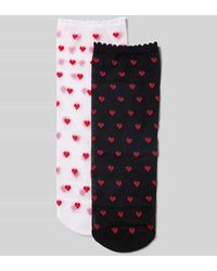 Review - Socken mit Motiv-Print im 2er-Pack - Lyst