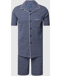 Polo Ralph Lauren - Pyjama mit Allover-Muster Modell 'PIPING' - Lyst