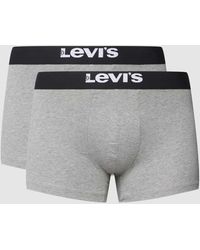 Levi's - Trunks Mit Elastischem Logo-Bund Modell 'Solid Basic Trunk' - Lyst