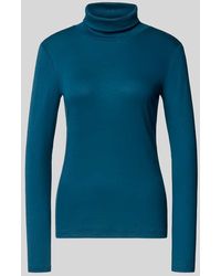 Tom Tailor - Regular Fit Langarmshirt aus Baumwoll-Mix mit Rollkragen - Lyst