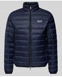 EA7 - Gewatteerd Jack Met Labelprint - Lyst