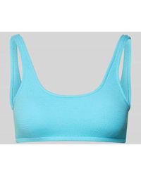 Banana Moon - Bikini-Oberteil Mit Label-Detail Modell 'Justin' - Lyst