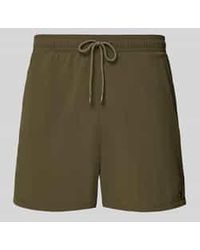 Tommy Hilfiger - Regular Fit Zwembroek Met Logostitching - Lyst