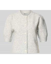 Neo Noir - Cardigan mit Woll-Anteil und Knopfleiste Modell 'Trudy' - Lyst