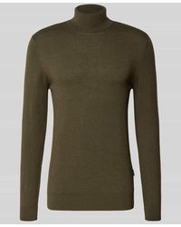 Blend - Rollkragenpullover mit Label-Detail Modell 'BAGGE' - Lyst