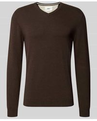 S.oliver - Pullover mit Logo-Stitching - Lyst