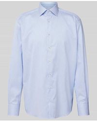 Eterna - Comfort Fit Business-Hemd mit Streifenmuster - Lyst