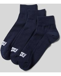 Levi's - Socken mit Label-Detail Modell 'MID CUT BATWING LOGO' im 3er-Pack - Lyst