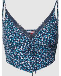 Tommy Hilfiger - Crop Top mit floralem Muster Modell 'DITSY' - Lyst