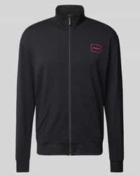 HUGO - Sweatjack Met Labelprint - Lyst