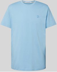 Calvin Klein - T-Shirt mit Label-Badge Modell 'CK EMBRO' - Lyst