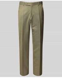 Wilvorst - Slim Fit Anzughose mit Bügelfalten - Lyst