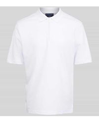 Christian Berg Men - Regular Fit Poloshirt mit Logo-Stitching - Lyst