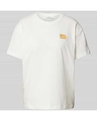 Marc O' Polo - T-Shirt mit Label-Stitching - Lyst