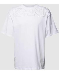 Karlkani - T-Shirt mit Label-Print - Lyst