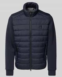 Marc O' Polo - Regular Fit Gewatteerd Jack Met Zachte Mouwen Van Scuba - Lyst