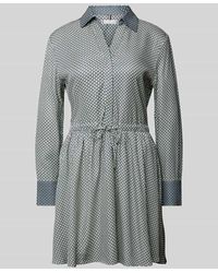 Tommy Hilfiger - Minikleid Mit Tunnelzug Im Taillenbereich - Lyst