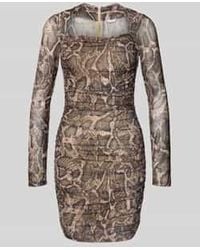 Guess - Mini-Jurk Met Vierkante Hals, Model 'Bernardette' - Lyst