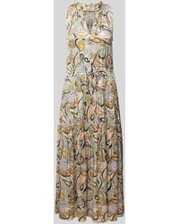 Mos Mosh - Kleid aus Viskose mit V-Ausschnitt Modell 'SABRI ARZU' - Lyst