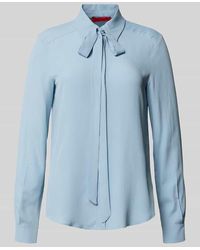 MAX&Co. - Regular Fit Hemdbluse mit Seidenanteil Modell 'ATENEO' - Lyst
