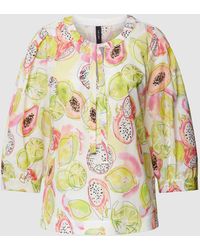 Marc Cain - Blouse Met All-over Motiefprint - Lyst