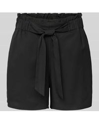 Tom Tailor - Shorts aus Lyocell mit Bindegürtel - Lyst