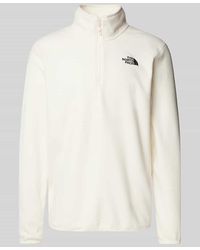 The North Face - Sweatshirt Mit Label-Stitching Modell 'Glacier' - Lyst