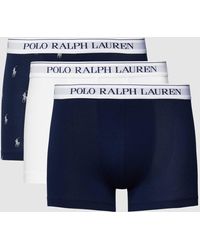 Polo Ralph Lauren - Trunks mit Logo-Bund 3er-Pack Modell 'CLASSIC' - Lyst