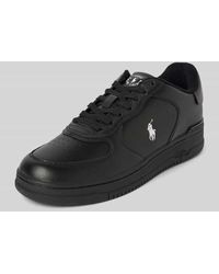 Polo Ralph Lauren - Low Top Sneaker mit Logo-Stitching Modell 'MASTERS' - Lyst