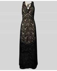 Guess - Maxi-jurk Met Kant - Lyst