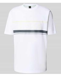 BOSS - Regular Fit T-Shirt aus reiner Baumwolle Modell 'ICONIC ZONE' - Lyst