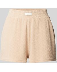 Guess - Regular Fit Shorts mit Strukturmuster Modell 'LOLA' - Lyst